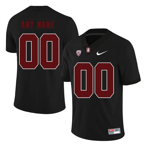 Stanford Cardinals Custom Jersey Black College Football NCAA Jerseys->customized nfl jersey->Custom Jersey
